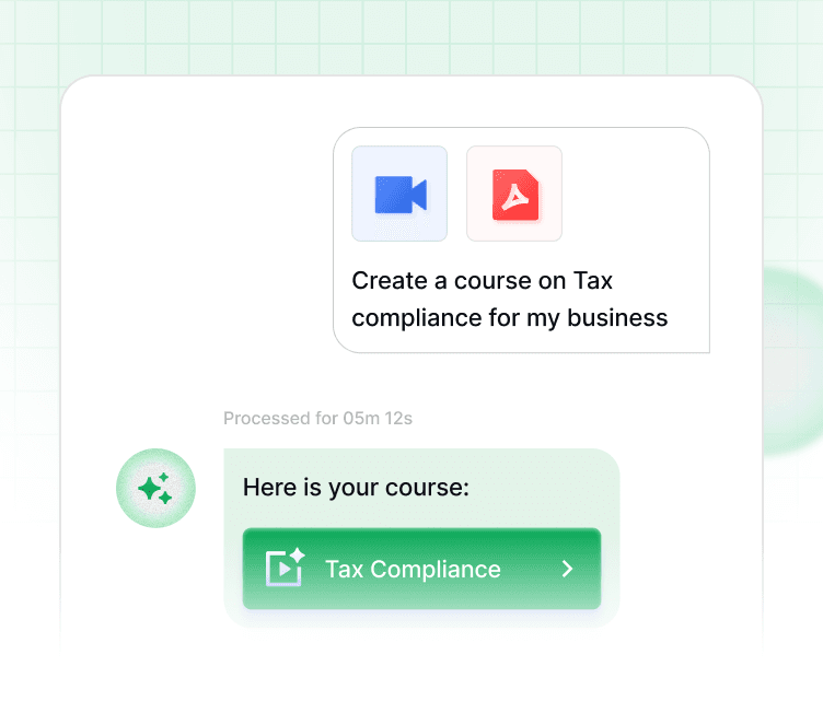 AI Builds Your Course